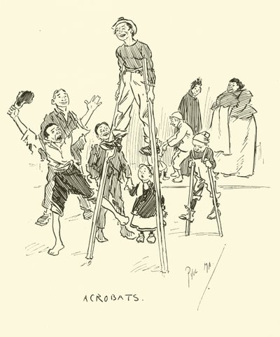 Illustration pour Phil Mays Gutter-Snipes - Phil May