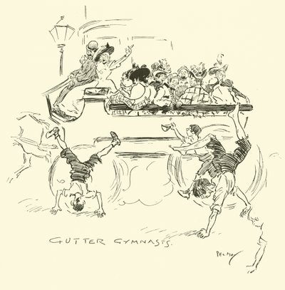 Illustration pour Phil Mays Gutter-Snipes - Phil May