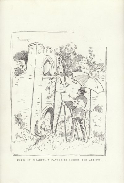 Notes en Picardie, un coin favori des artistes - Phil May
