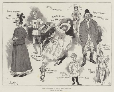 La Pantomime au Drury Lane Theatre - Phil May