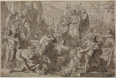 Sujet romain, 1700s - Philibert Benoît Delarue