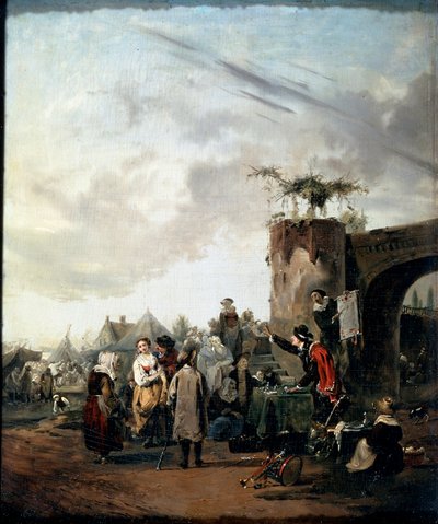 Un charlatan, début des années 1780 - Philibert Louis Debucourt