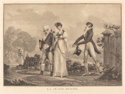 La jeune femme - Philibert Louis Debucourt