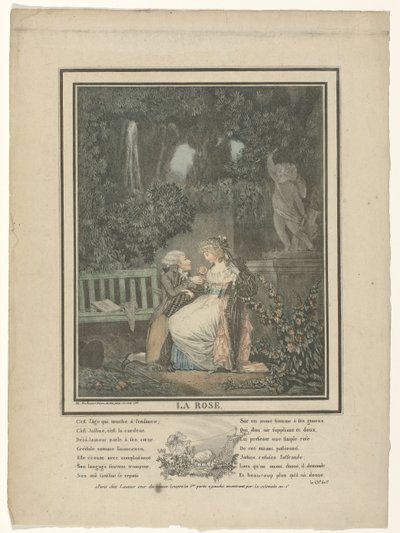 La Rose, 1788 - Philibert Louis Debucourt