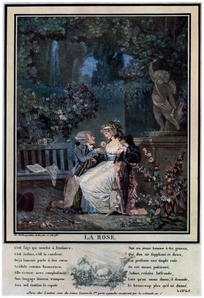 La Rose, 1788 1931 - Philibert Louis Debucourt