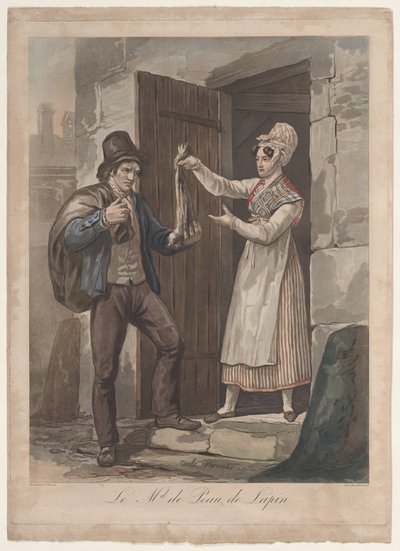 Le Md. de Peau de Lapin, 1775-1832 - Philibert Louis Debucourt