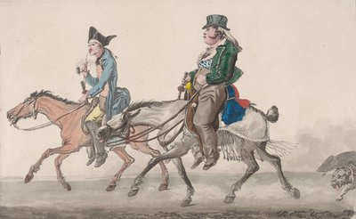 Route de Poissy - Philibert Louis Debucourt