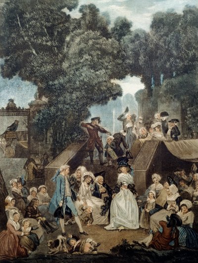 Mariage au château - Philibert Louis Debucourt
