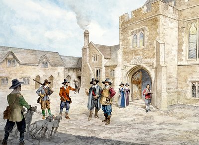 Château de Farleigh Hungerford, vers 1660, vers 1990-2010 - Philip Corke