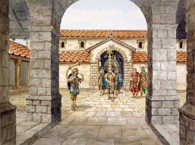 Fort romain de Housesteads, 3ème siècle, vers 1990-2010 - Philip Corke