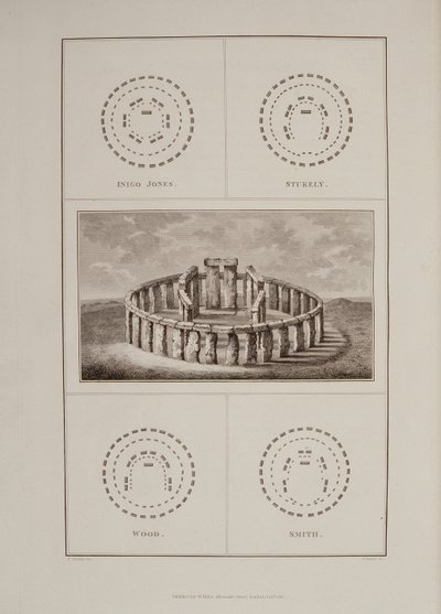 Vue de Stonehenge, de The History of Ancient Wiltshire par Sir Richard Colt Hoare, gravé par James Basire, Londres, 1810-11 - Philip Crocker