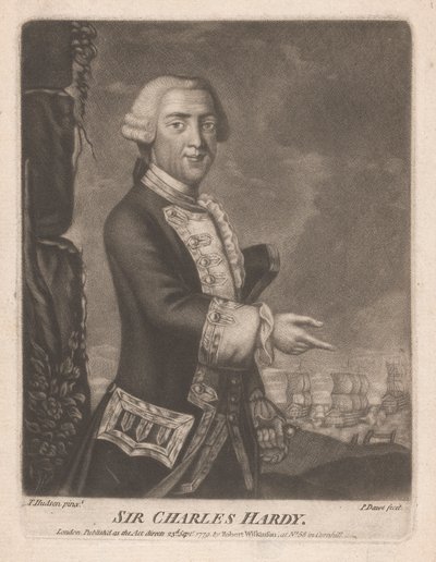 Sir Charles Hardy - Philip Dawe