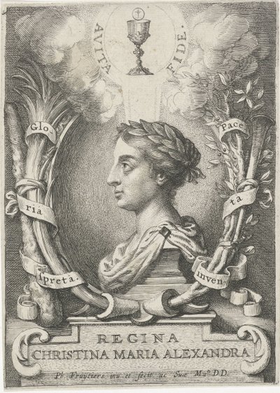 Portrait de Christina, reine de Suède - Philip Fruytiers