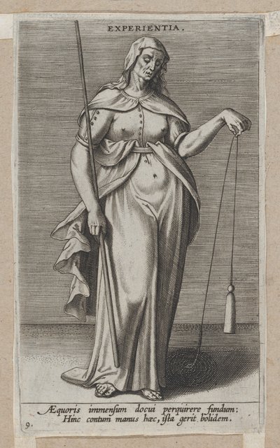 Experientia, de Prosopographia, vers 1585-90 - Philip Galle