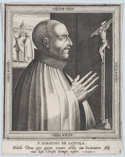 Saint Ignace de Loyola, de la série Fondateurs masculins d
