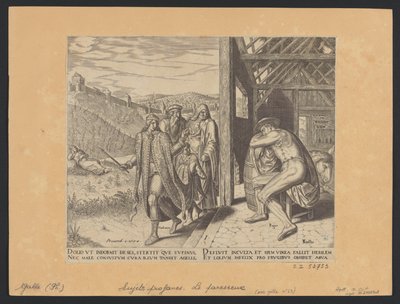 Le fumeur qui dort au champ et à la maison - Philip Galle