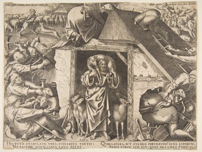 La Parabole du bon berger, 1565 - Philip Galle