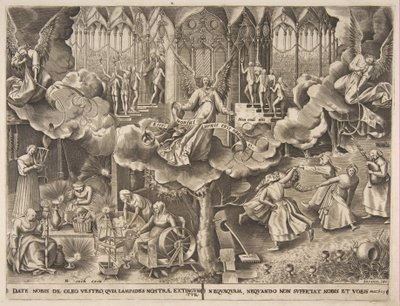 La parabole des vierges sages et folles - Philip Galle