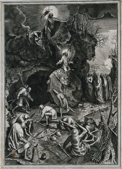 La Résurrection du Christ - Philip Galle