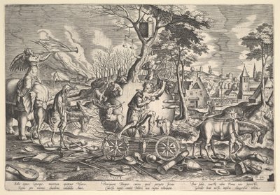 Le Triomphe du Temps, 1574 - Philip Galle