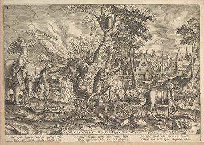 Le Triomphe du Temps, 1574 - Philip Galle