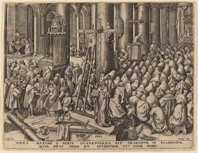 Foi - Philip Galle after Pieter Bruegel the Elder