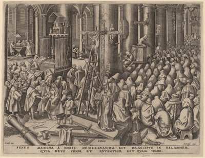Foi - Philip Galle after Pieter Bruegel the Elder