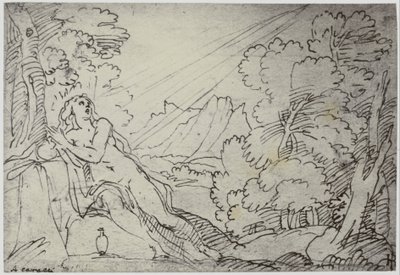 Correggio, Un ange portant une âme au paradis - Philip Henry Delamotte