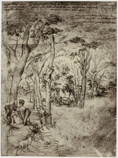 Titien, Conception pour une peinture - Philip Henry Delamotte