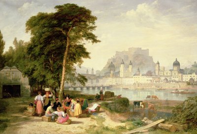 Ville de Salzbourg, le palais de l