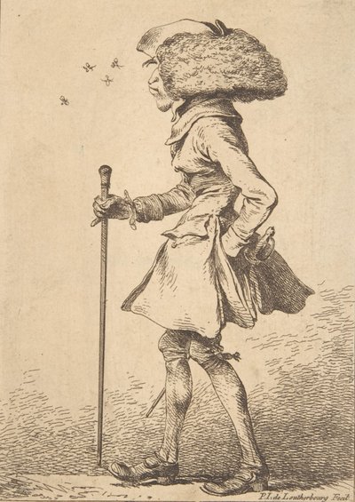 De Warwick Lane - Philip James de Loutherbourg