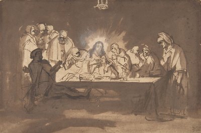 La Cène, fin des années 1650 - Philip Koninck