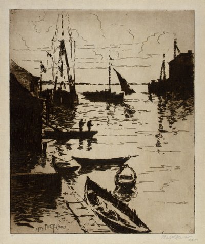 Les vieux quais de Salem - Philip Little
