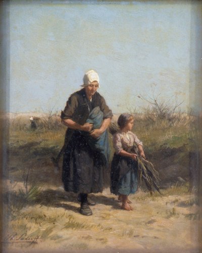 Retour du Travail - Philip Lodewijk Jacob Frederick Sadee