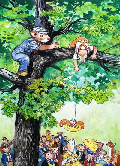 La souris des villes et la souris des champs - Philip Mendoza