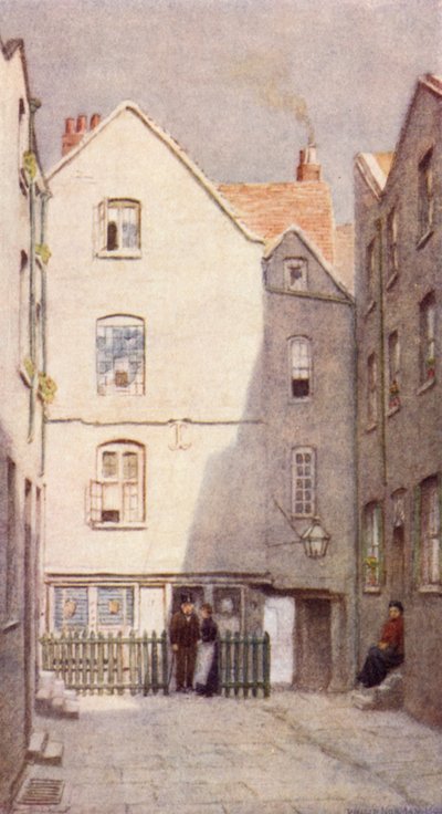 Arrière du Green Dragon Tavern, St Andrews Hill, 1890 - Philip Norman