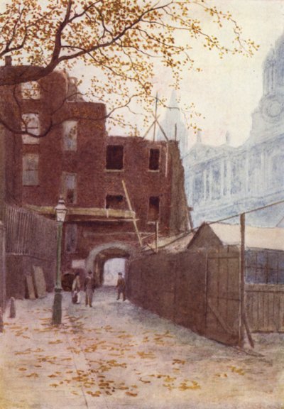 Deans Court, St Pauls Churchyard, 1894 - Philip Norman