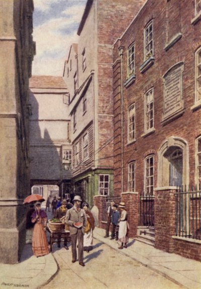 Entrée de Bishopsgate depuis Great St Helens, 1890 - Philip Norman