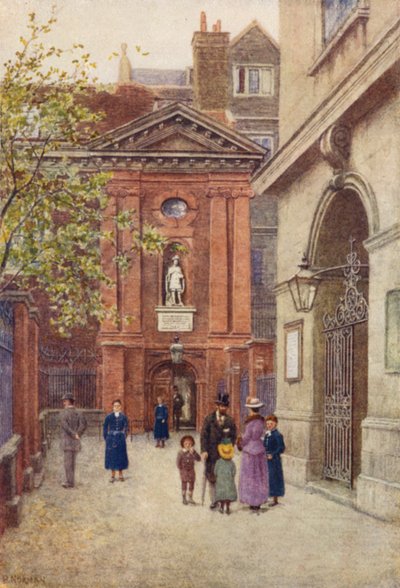 Entrées de Christs Hospital et de Christ Church, 1895 - Philip Norman