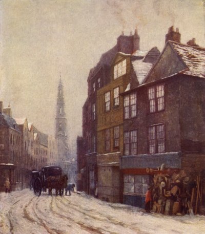 Logement de Nell Gwyn, Drury Lane, février 1881 - Philip Norman