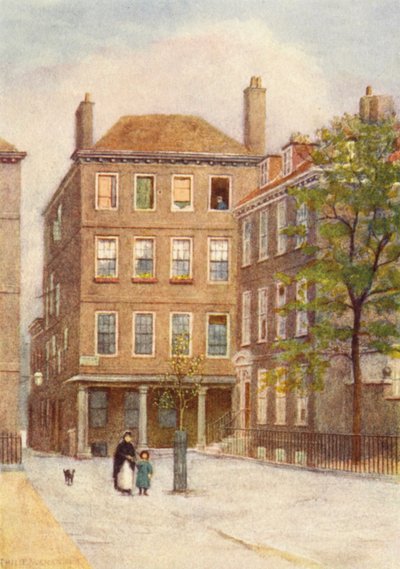 No 15 Grays Inn Square depuis Field Court, 1904 - Philip Norman