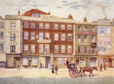 Old Bell Inn et Black Bull, depuis Holborn, 1897 - Philip Norman