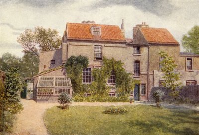Sandford Manor House depuis le jardin arrière, 1898 - Philip Norman