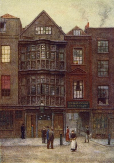 Maison de Sir Paul Pindar, Bishopsgate Street, 1877 - Philip Norman