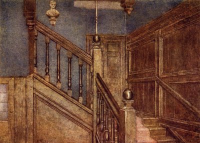 Escalier de Sandford Manor House, 1898 - Philip Norman