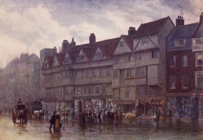 Staple Inn, Holborn, 1884 - Philip Norman