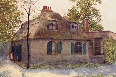 Cottage au toit de chaume près de Paddington Green, 1895 - Philip Norman