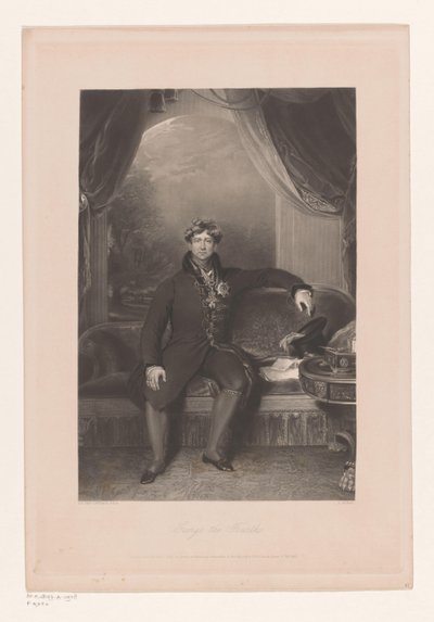 Portrait de George IV, roi d