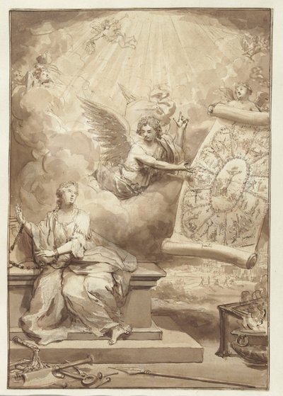 Frontispice pour le Nouveau Testament - Philip Tidemann