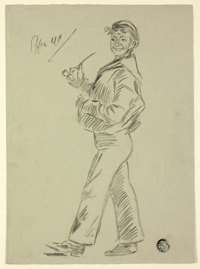 Marin britannique en permission - Philip William May